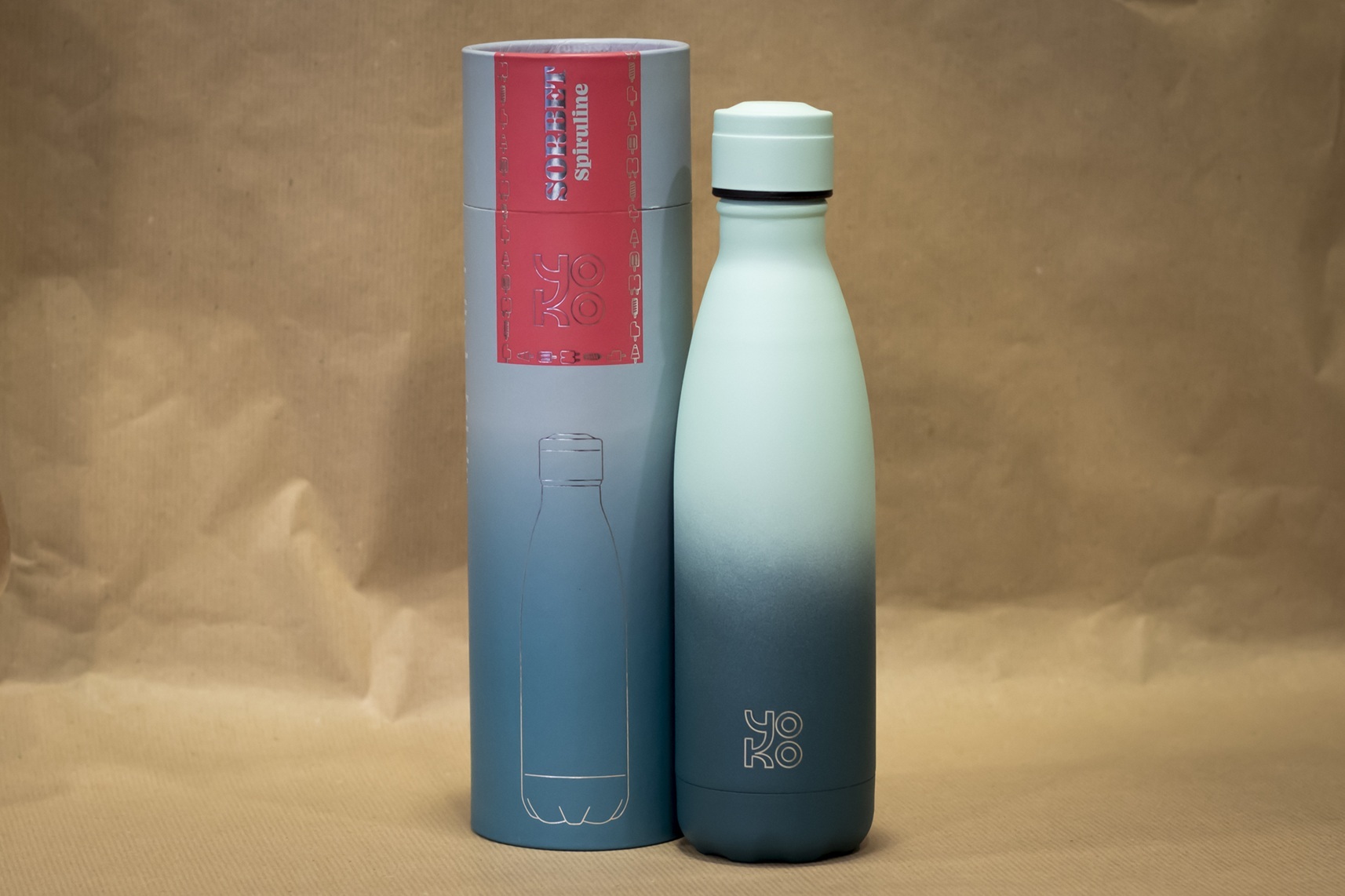 Bouteille iso spiruline - Réseaux