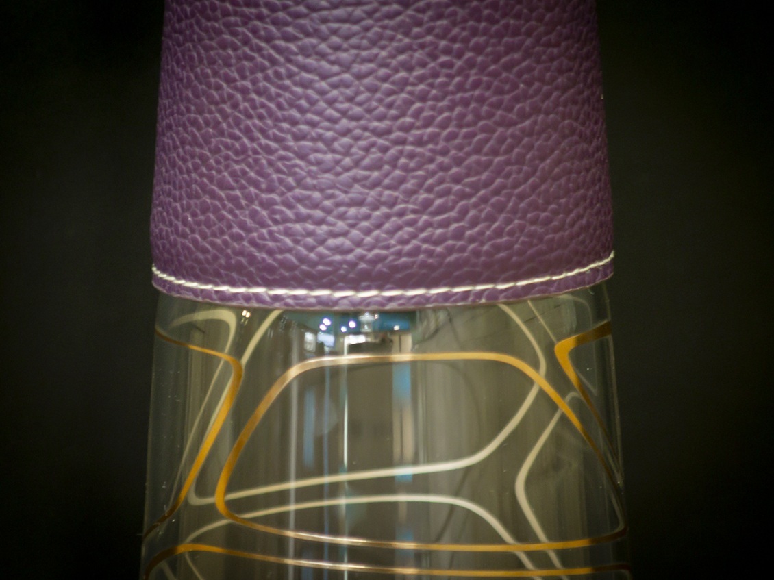 Carafe Violet paysage détail