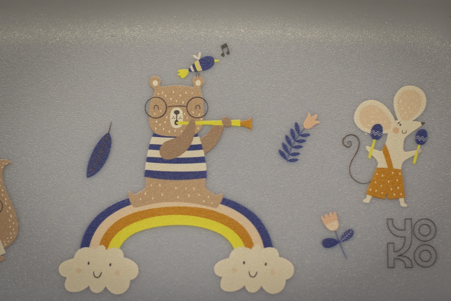 Décor enfants bleu - Réseaux