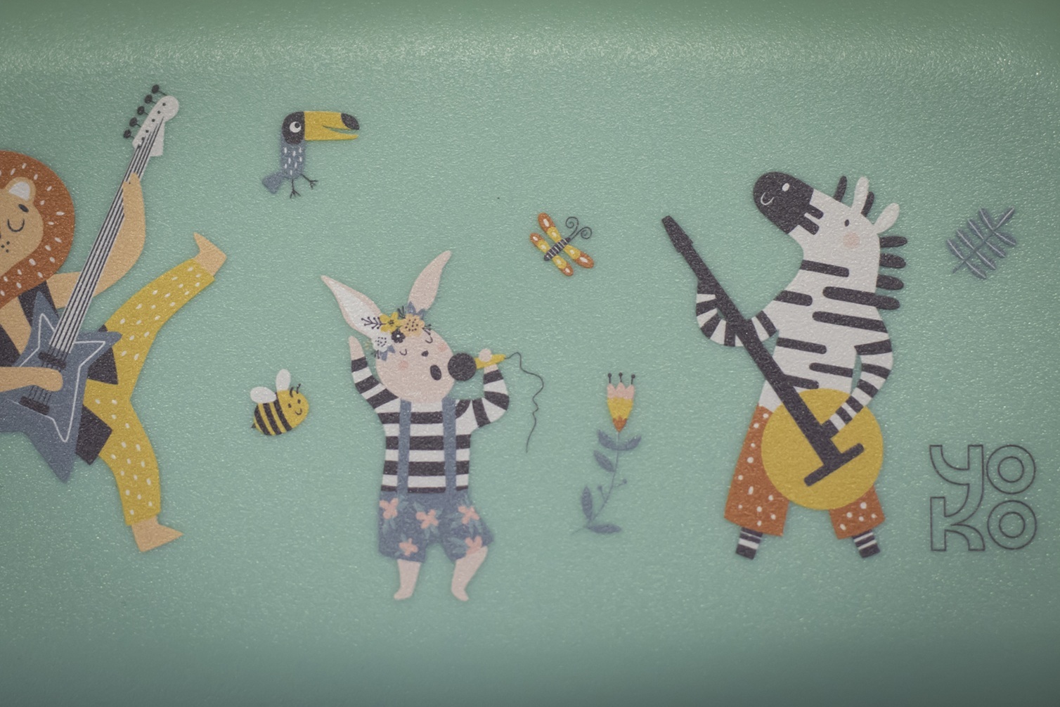 Décor enfants vert - Réseaux