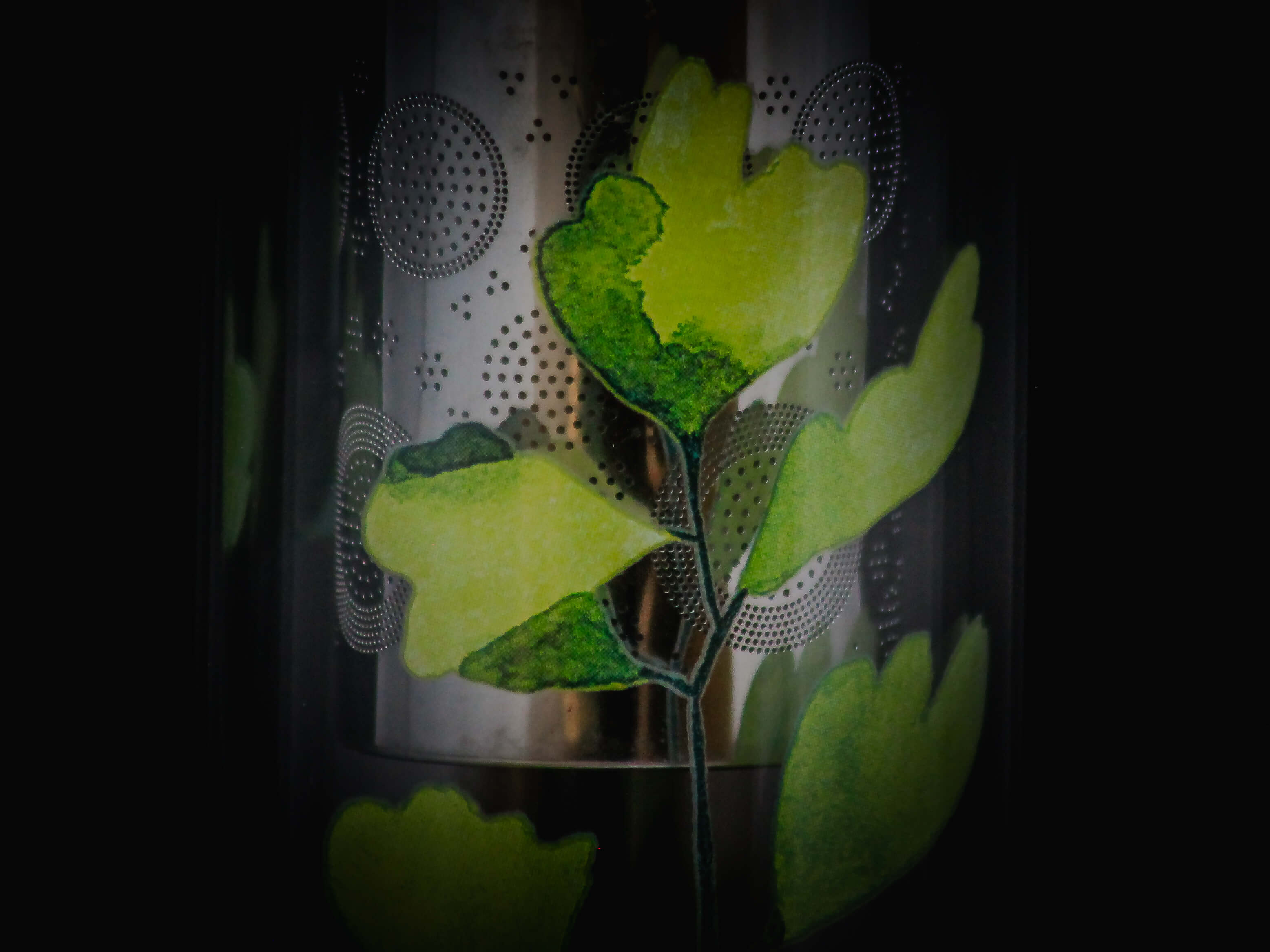 Nomade Gingko paysage détail