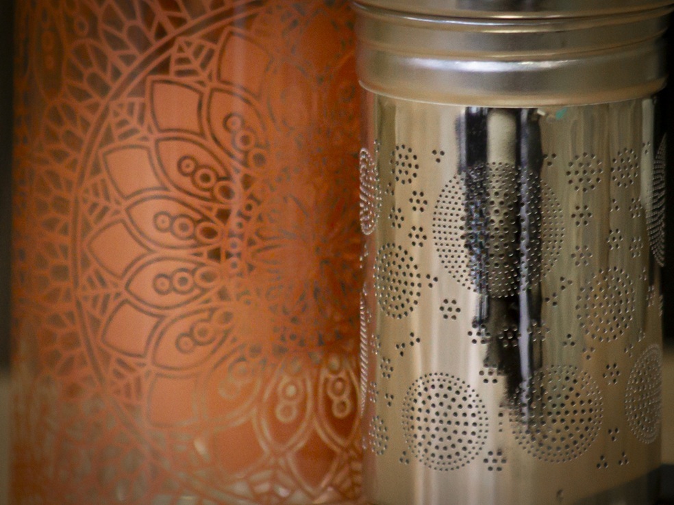 Nomade Mandala paysage détail