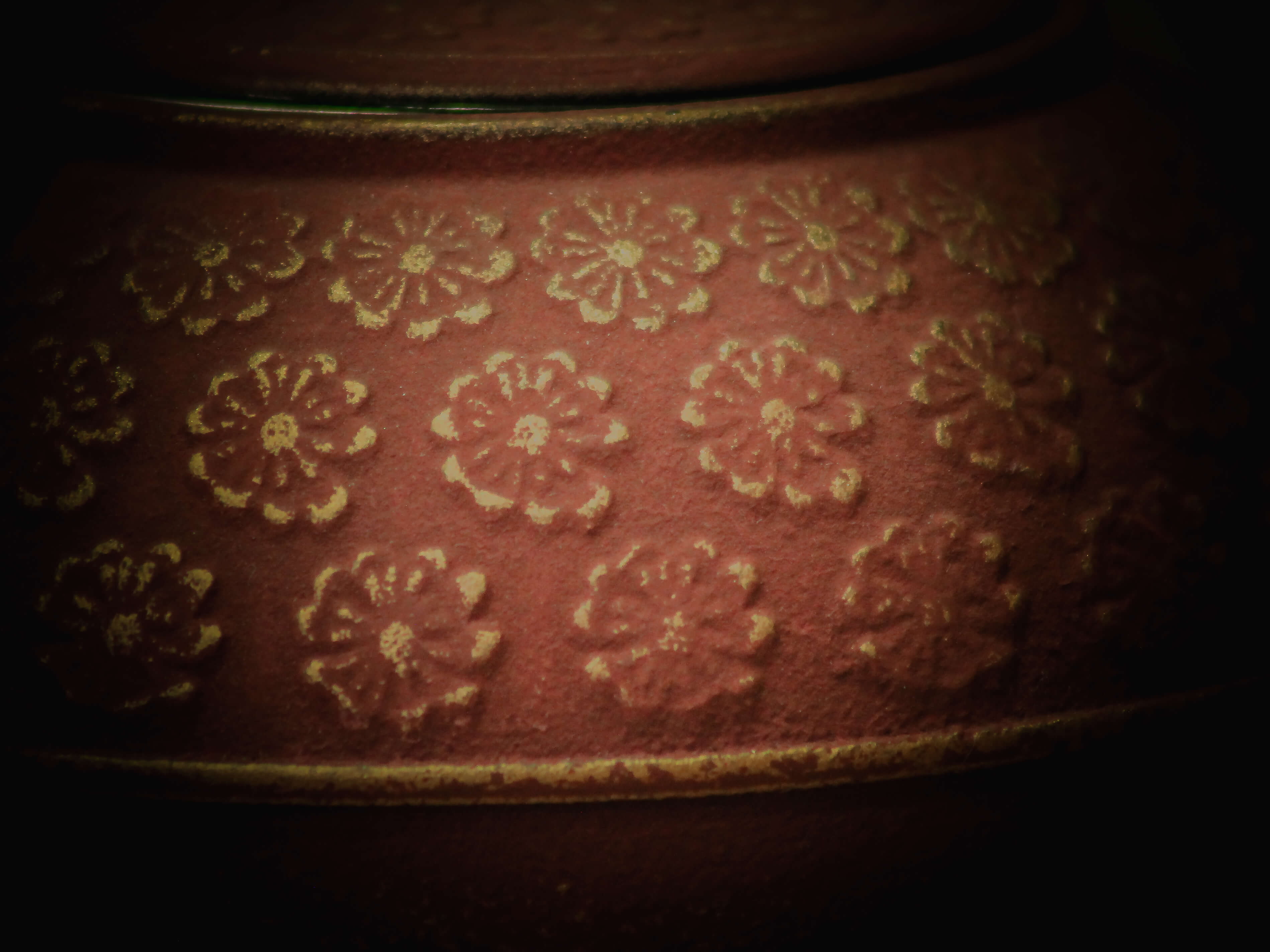 Théière Guizhou paysage détail