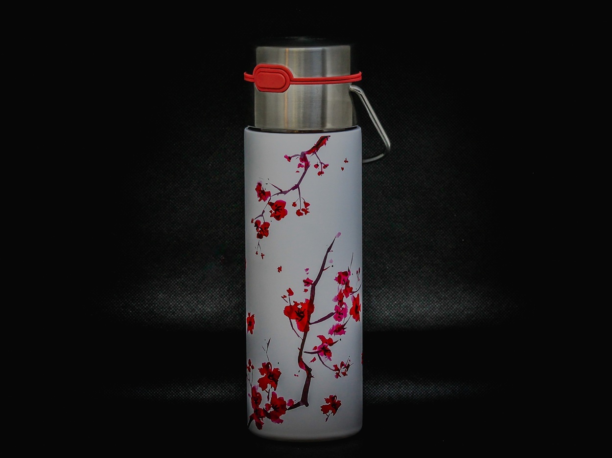 Thermos Cherry blossom paysage